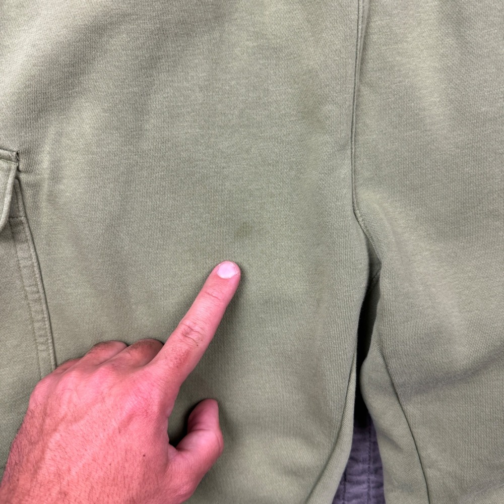 Nike Sportswear Club Fleece Cargo Sweatpants Mens Large Green Joggers Athletic - Picture 4 of 15